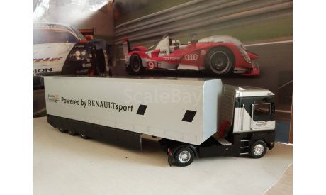 Renault TR350 benetton F1 team truck silver, масштабная модель, IXO грузовики (серии TRU), 1:43, 1/43