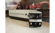 Renault TR350 benetton F1 team truck silver, масштабная модель, IXO грузовики (серии TRU), 1:43, 1/43