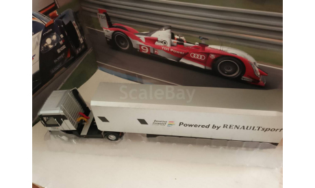 Renault TR350 benetton F1 team truck silver, масштабная модель, IXO грузовики (серии TRU), 1:43, 1/43