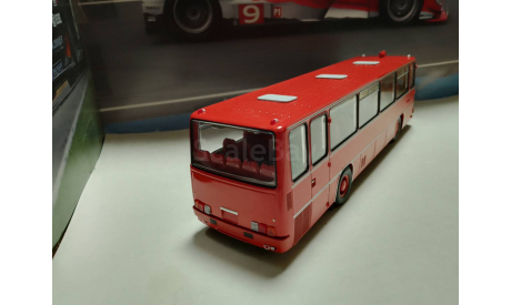 Автобус Икарус-255.70 красный, масштабная модель, Ikarus, DEMPRICE, scale43