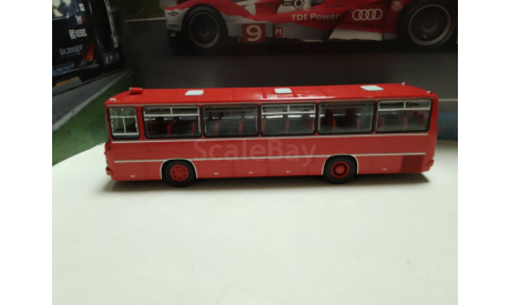 Автобус Икарус-255.70 красный, масштабная модель, Ikarus, DEMPRICE, scale43