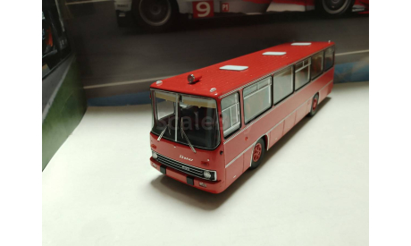Автобус Икарус-255.70 красный, масштабная модель, Ikarus, DEMPRICE, scale43