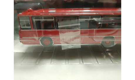Автобус Икарус-255.70 красный, масштабная модель, Ikarus, DEMPRICE, scale43