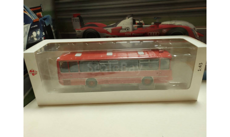 Автобус Икарус-255.70 красный, масштабная модель, Ikarus, DEMPRICE, scale43