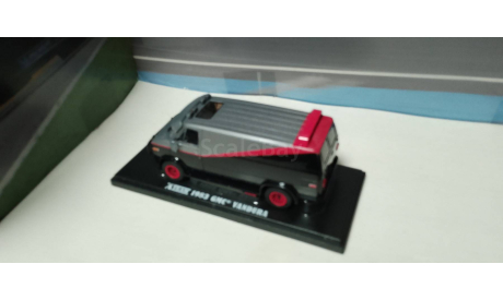 С РУБЛЯ!!! GMC Vandura из к/ф ’Команда А’, масштабная модель, Greenlight Collectibles, 1:43, 1/43