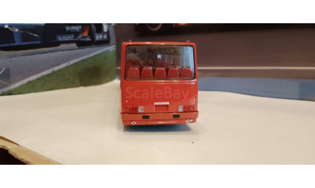 Автобус Икарус-255.70 красный, масштабная модель, Ikarus, DEMPRICE, 1:43, 1/43