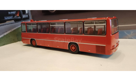 Автобус Икарус-255.70 красный, масштабная модель, Ikarus, DEMPRICE, 1:43, 1/43