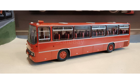 Автобус Икарус-255.70 красный, масштабная модель, Ikarus, DEMPRICE, 1:43, 1/43
