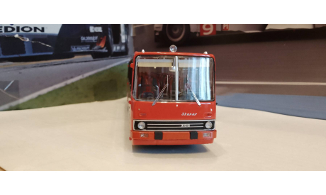 Автобус Икарус-255.70 красный, масштабная модель, Ikarus, DEMPRICE, 1:43, 1/43