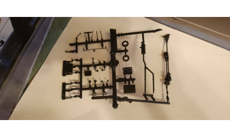 Сборная модель автокран КС-3575 (КрАЗ-255Б1), сборная модель автомобиля, AVD Models, 1:43, 1/43