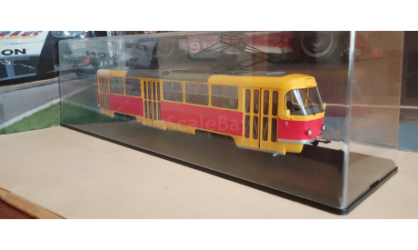 Трамвай Tatra-T3 желто-оранжевый, масштабная модель, Start Scale Models (SSM), 1:43, 1/43
