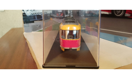 Трамвай Tatra-T3 желто-оранжевый, масштабная модель, Start Scale Models (SSM), 1:43, 1/43