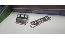 С РУБЛЯ!!! Кабина и рама МАЗ-5551, запчасти для масштабных моделей, AVD Models, 1:43, 1/43