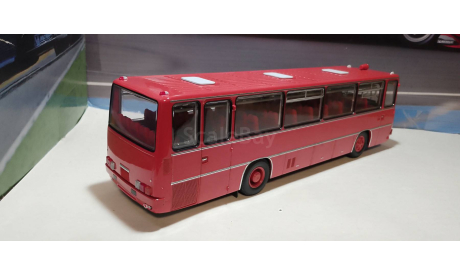 С РУБЛЯ!!! Икарус-255.70 красный, масштабная модель, Ikarus, DEMPRICE, 1:43, 1/43