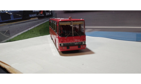 С РУБЛЯ!!! Икарус-255.70 красный, масштабная модель, Ikarus, DEMPRICE, 1:43, 1/43