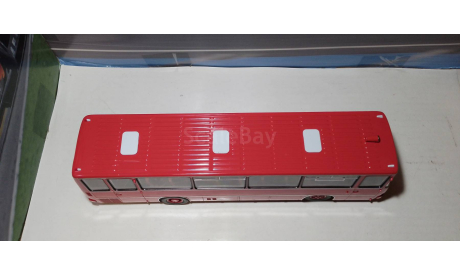 С РУБЛЯ!!! Икарус-255.70 красный, масштабная модель, Ikarus, DEMPRICE, 1:43, 1/43