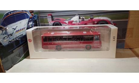С РУБЛЯ!!! Икарус-255.70 красный, масштабная модель, Ikarus, DEMPRICE, 1:43, 1/43