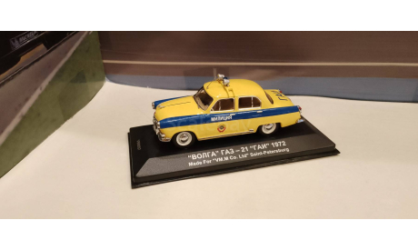 Волга Горький-21 ГАИ, масштабная модель, VMM/VVM, scale43