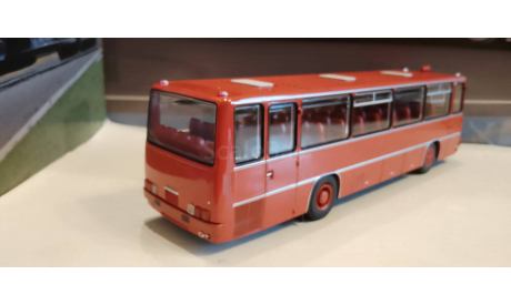 С РУБЛЯ!!! Икарус-255.70 красный, масштабная модель, DEMPRICE, scale43, Ikarus