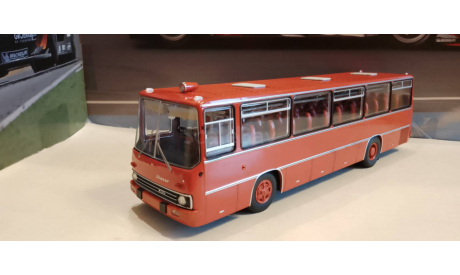С РУБЛЯ!!! Икарус-255.70 красный, масштабная модель, DEMPRICE, scale43, Ikarus