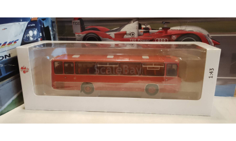 С РУБЛЯ!!! Икарус-255.70 красный, масштабная модель, DEMPRICE, scale43, Ikarus