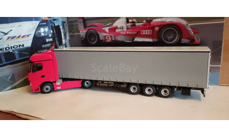 КамАЗ-54901 с полуприцепом НЕФАЗ-93341, масштабная модель, ПАО КАМАЗ, 1:43, 1/43