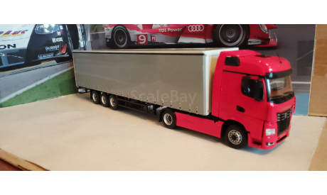 КамАЗ-54901 с полуприцепом НЕФАЗ-93341, масштабная модель, ПАО КАМАЗ, 1:43, 1/43