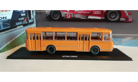 Автобус ЛиАЗ-677М оранжевый, масштабная модель, Classicbus, 1:43, 1/43