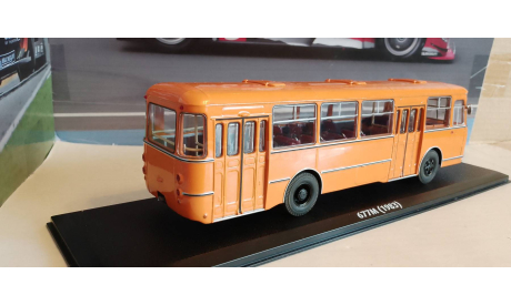 Автобус ЛиАЗ-677М оранжевый, масштабная модель, Classicbus, 1:43, 1/43