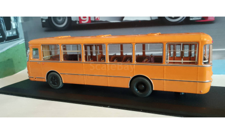 Автобус ЛиАЗ-677М оранжевый, масштабная модель, Classicbus, 1:43, 1/43