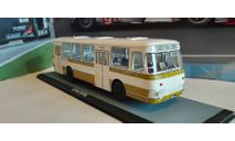 Автобус ЛиАЗ-677М 24-й маршрут г. Москва, масштабная модель, DEMPRICE, 1:43, 1/43