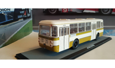 Автобус ЛиАЗ-677М 24-й маршрут г. Москва, масштабная модель, DEMPRICE, 1:43, 1/43