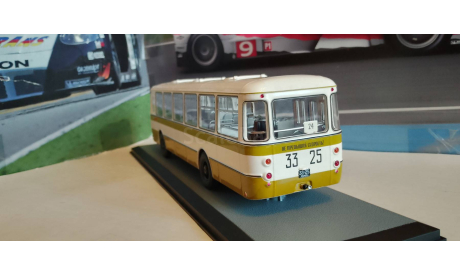 Автобус ЛиАЗ-677М 24-й маршрут г. Москва, масштабная модель, DEMPRICE, 1:43, 1/43