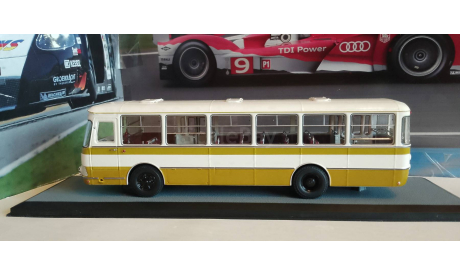Автобус ЛиАЗ-677М 24-й маршрут г. Москва, масштабная модель, DEMPRICE, 1:43, 1/43
