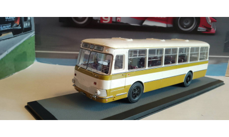 Автобус ЛиАЗ-677М 24-й маршрут г. Москва, масштабная модель, DEMPRICE, 1:43, 1/43