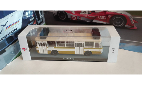 Автобус ЛиАЗ-677М 24-й маршрут г. Москва, масштабная модель, DEMPRICE, 1:43, 1/43