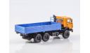 КамАЗ-43118 оранжевый/синий, масштабная модель, Start Scale Models (SSM), 1:43, 1/43