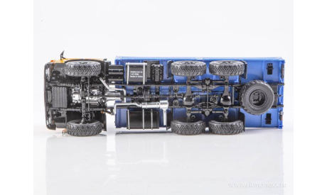 КамАЗ-43118 оранжевый/синий, масштабная модель, Start Scale Models (SSM), 1:43, 1/43