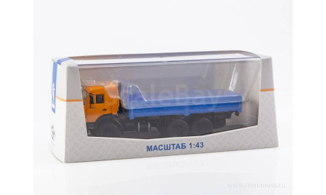 КамАЗ-43118 оранжевый/синий, масштабная модель, Start Scale Models (SSM), 1:43, 1/43