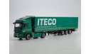 КамАЗ-5490 с полуприцепом НефАЗ-93341 Iteco, масштабная модель, ПАО КАМАЗ, 1:43, 1/43