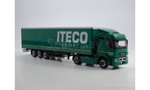 КамАЗ-5490 с полуприцепом НефАЗ-93341 Iteco, масштабная модель, ПАО КАМАЗ, 1:43, 1/43