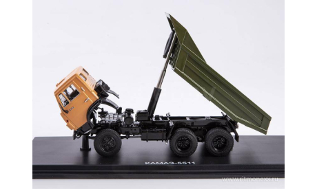 КамАЗ-5511 самосвал, масштабная модель, Start Scale Models (SSM), scale43