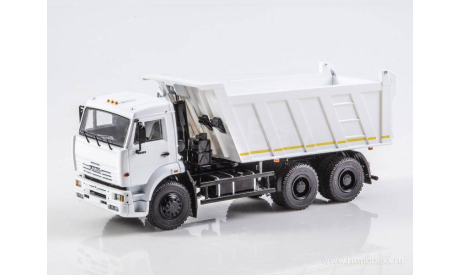 КамАЗ-6520 самосвал белый, масштабная модель, Start Scale Models (SSM)