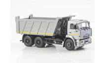 КамАЗ-6520 самосвал серый, масштабная модель, ПАО КАМАЗ, scale43