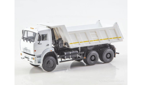 КамАЗ-6522 самосвал белый, масштабная модель, ПАО КАМАЗ, 1:43, 1/43