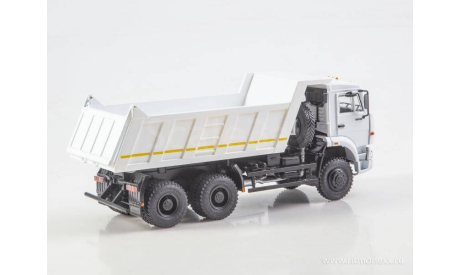 КамАЗ-6522 самосвал белый, масштабная модель, ПАО КАМАЗ, 1:43, 1/43
