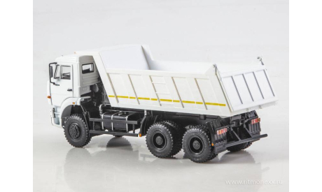 КамАЗ-6522 самосвал белый, масштабная модель, ПАО КАМАЗ, 1:43, 1/43