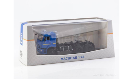 Седельный тягач КамАЗ-65225 рестайлинг, масштабная модель, Start Scale Models (SSM), 1:43, 1/43