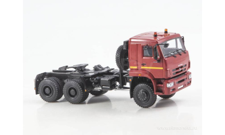 КамАЗ-65225 рестайлинг вишневый, масштабная модель, ПАО КАМАЗ, 1:43, 1/43