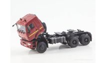 КамАЗ-65225 рестайлинг вишневый, масштабная модель, ПАО КАМАЗ, 1:43, 1/43